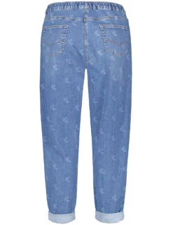 Gemusterte 7/8 Jeans Jenny -Feine Mode gemusterte 78 jeans jenny 03