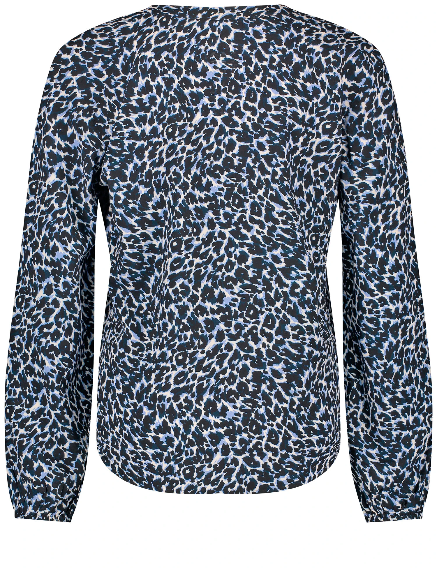 Gerry Weber Gemusterte Bluse Mit Falte Am Vorderteil 5 Gerry Weber Gemusterte Bluse Mit Falte Am Vorderteil - Image 3