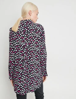 Taifun Gemusterte Longbluse Mit Verlängertem Rückenteil 12 Taifun Gemusterte Longbluse Mit Verlängertem Rückenteil -Feine Mode gemusterte longbluse mit verlaengertem rueckenteil 104