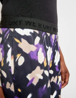 Gerry Weber Gemusterte Schlupfhose Wide Leg -Feine Mode gemusterte schlupfhose wide leg 100