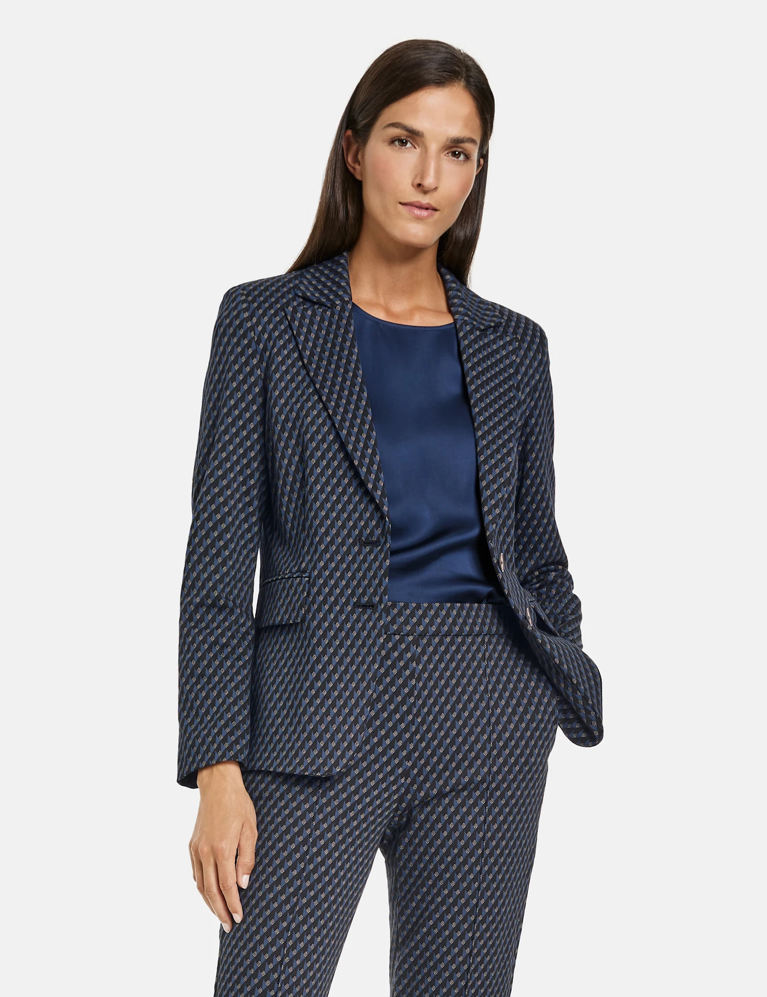 Gerry Weber Gemusterter Blazer Mit Pattentaschen 9 Gerry Weber Gemusterter Blazer Mit Pattentaschen - Image 7
