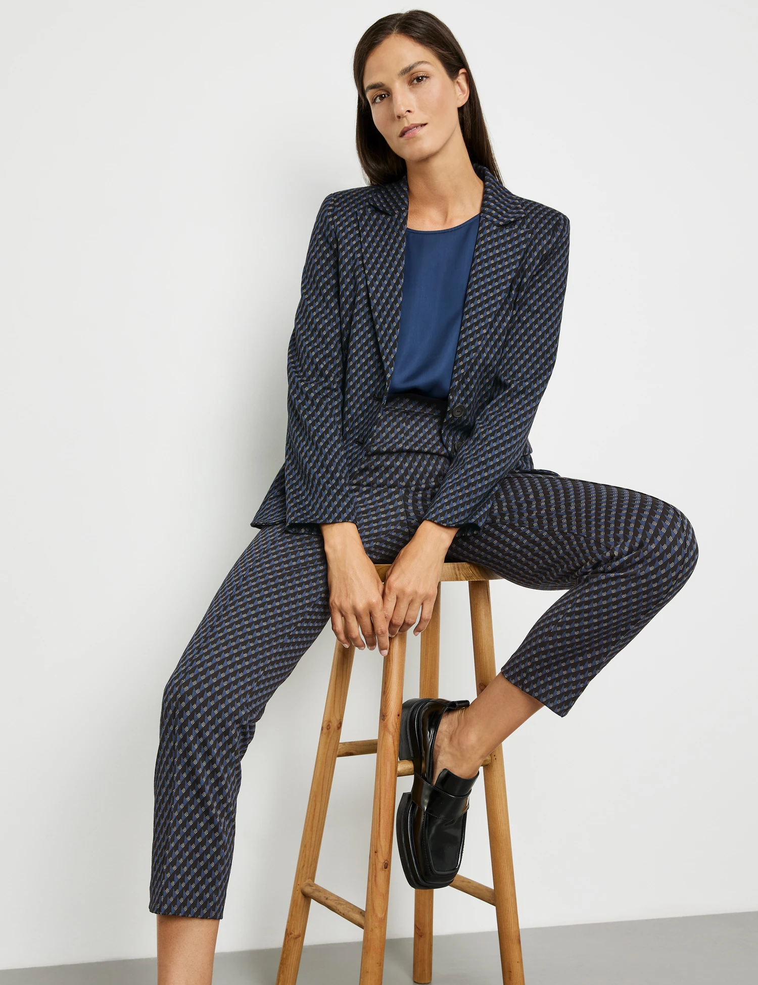 Gerry Weber Gemusterter Blazer Mit Pattentaschen 7 Gerry Weber Gemusterter Blazer Mit Pattentaschen - Image 5