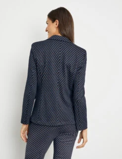 Gerry Weber Gemusterter Blazer Mit Pattentaschen 14 Gerry Weber Gemusterter Blazer Mit Pattentaschen -Feine Mode gemusterter blazer mit pattentaschen 104