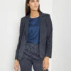 Gerry Weber Gemusterter Blazer Mit Pattentaschen -Feine Mode gemusterter blazer mit pattentaschen 110