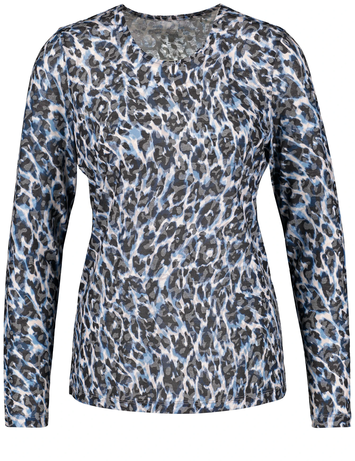 Gerry Weber Gemustertes Langarmshirt Mit Ausbrenner-Qualität 4 Gerry Weber Gemustertes Langarmshirt Mit Ausbrenner-Qualität - Image 2