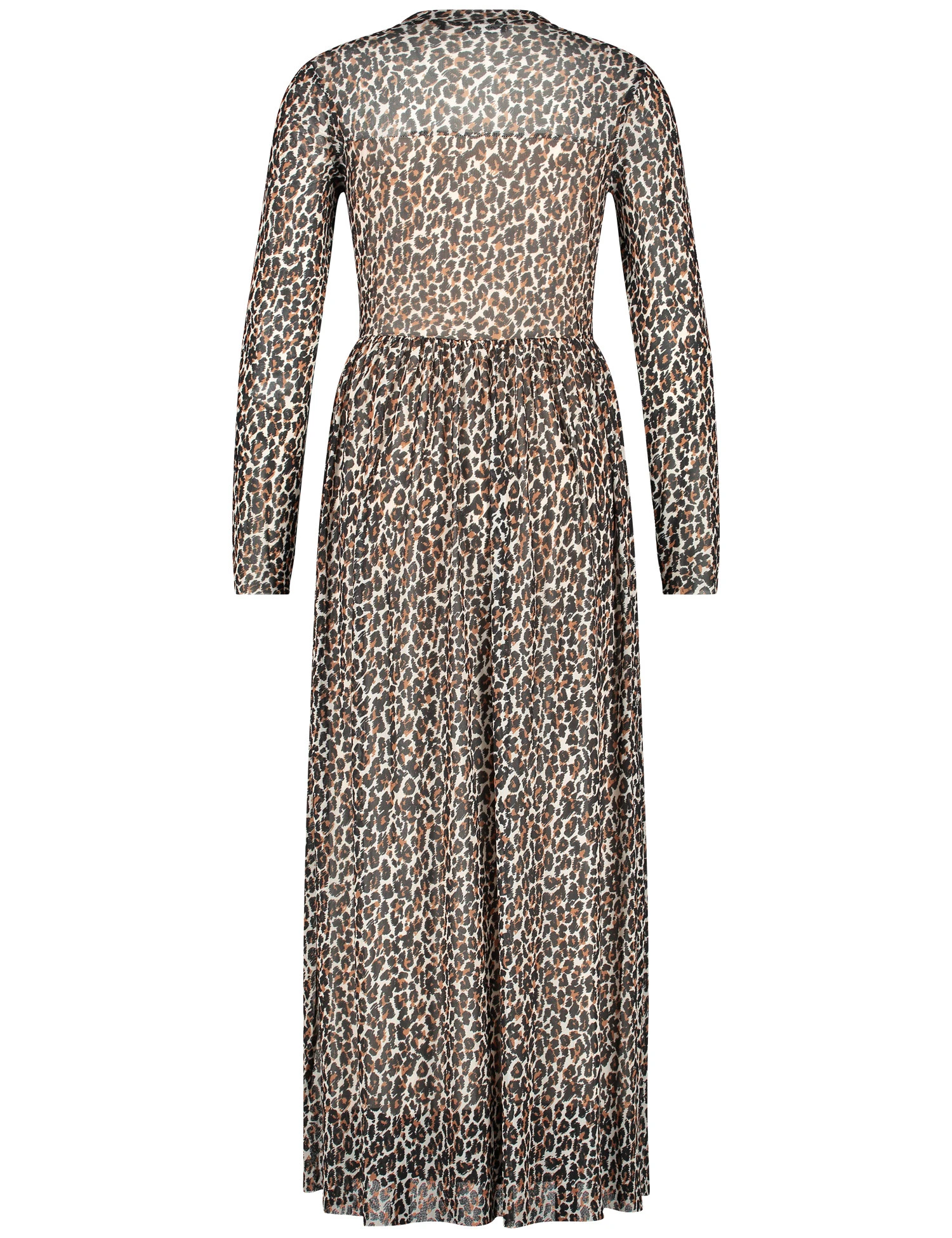 Taifun Gemustertes Maxikleid Mit Semitransparenten Details 5 Taifun Gemustertes Maxikleid Mit Semitransparenten Details - Image 3