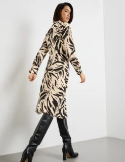 Taifun Gemustertes Wickelkleid -Feine Mode gemustertes wickelkleid 102