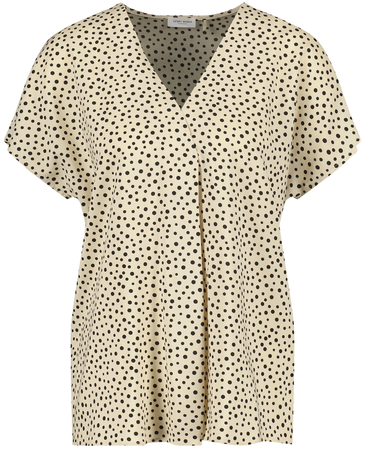 Gerry Weber Gepunktetes Blusenshirt Mit Falte 4 Gerry Weber Gepunktetes Blusenshirt Mit Falte - Image 2