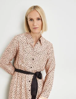 Gerry Weber Gepunktetes Midikleid Mit Taillenband 13 Gerry Weber Gepunktetes Midikleid Mit Taillenband -Feine Mode gepunktetes midikleid mit taillenband 102