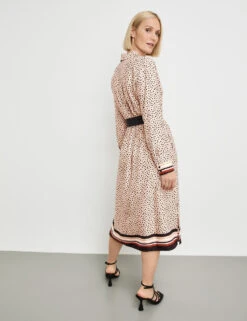 Gerry Weber Gepunktetes Midikleid Mit Taillenband 14 Gerry Weber Gepunktetes Midikleid Mit Taillenband -Feine Mode gepunktetes midikleid mit taillenband 104