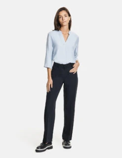 Gerry Weber Gerade Geschnittene Hose -Feine Mode gerade geschnittene hose 01