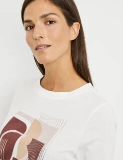 Gerry Weber Halbarmshirt Mit Frontprint Und Wording 12 Gerry Weber Halbarmshirt Mit Frontprint Und Wording -Feine Mode halbarmshirt mit frontprint und wording 100