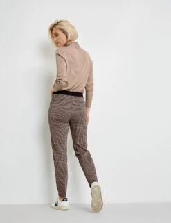Gerry Weber Hose Mit Vichy Karo -Feine Mode hose mit vichy karo 104
