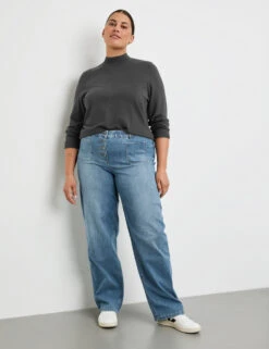 Jeans Mit Weitem Bein Carlotta