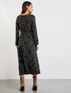 Taifun Jerseykleid In Midilänge -Feine Mode jerseykleid in midilaenge 104