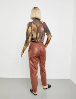 Gerry Weber Jogpants In Lederoptik -Feine Mode jogpants in lederoptik 104