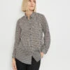 Gerry Weber Karierte Baumwollbluse