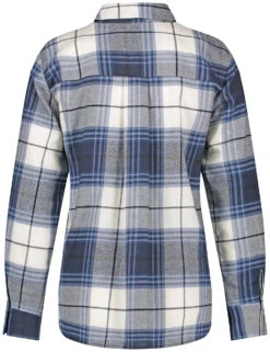 Taifun Karierte Hemdbluse Aus Baumwolle -Feine Mode karierte hemdbluse aus baumwolle 03