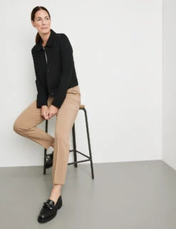 Gerry Weber Klassische Blazerjacke Mit Verdeckter Knopfleiste -Feine Mode klassische blazerjacke mit verdeckter knopfleiste 102