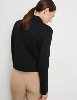 Gerry Weber Klassische Blazerjacke Mit Verdeckter Knopfleiste -Feine Mode klassische blazerjacke mit verdeckter knopfleiste 104