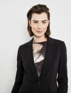 Taifun Klassischer Blazer Mit Stretchkomfort -Feine Mode klassischer blazer mit stretchkomfort 100