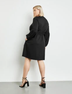 Kleid Mit Ballonärmeln -Feine Mode kleid mit ballonaermeln 104