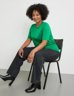 Kurzarmpullover Aus Feinstrick -Feine Mode kurzarmpullover aus feinstrick 102