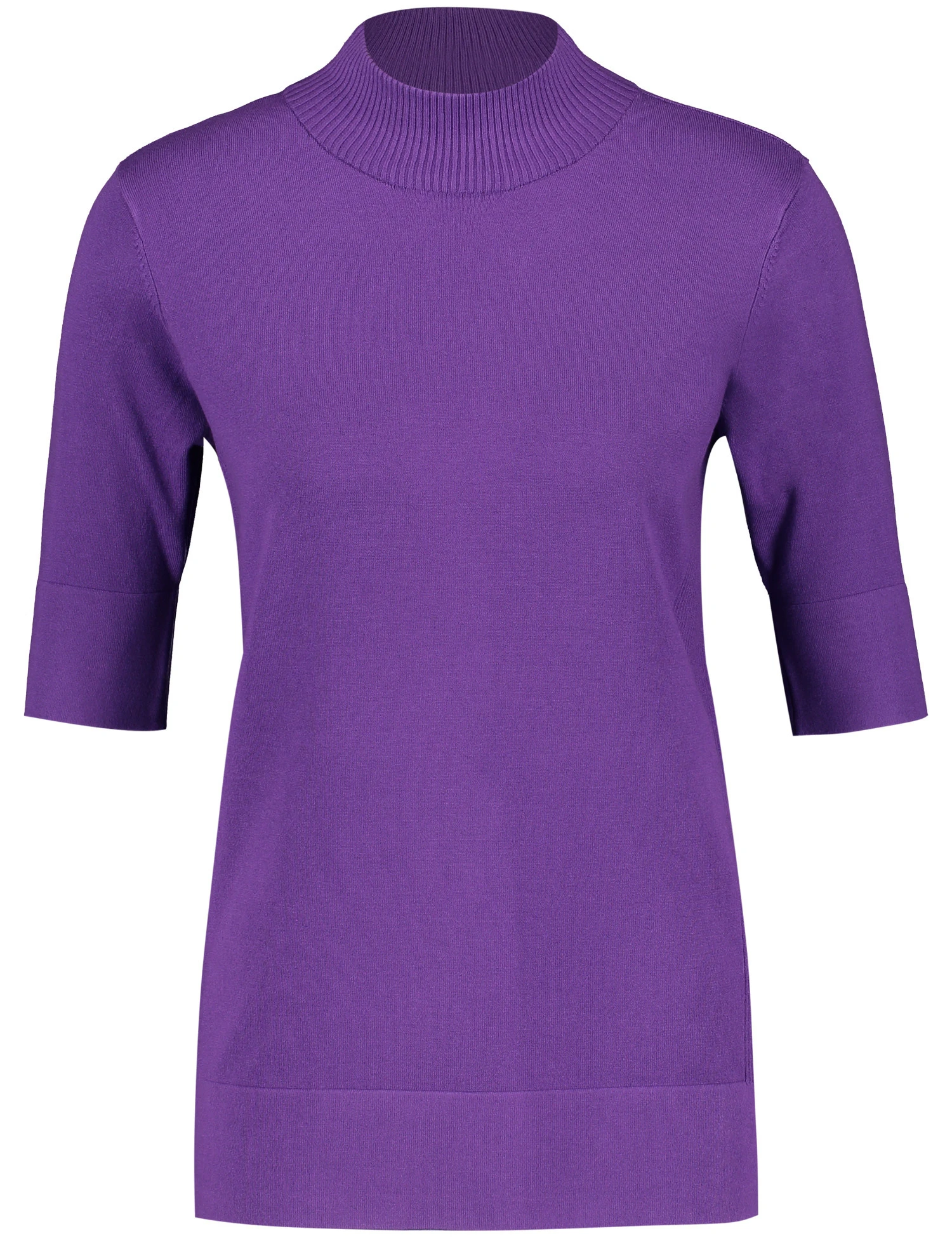 Gerry Weber Kurzarmpullover Aus Feinstrick Mit Stehkragen 4 Gerry Weber Kurzarmpullover Aus Feinstrick Mit Stehkragen - Image 2