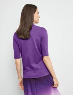 Gerry Weber Kurzarmpullover Aus Feinstrick Mit Stehkragen 14 Gerry Weber Kurzarmpullover Aus Feinstrick Mit Stehkragen -Feine Mode kurzarmpullover aus feinstrick mit stehkragen 104