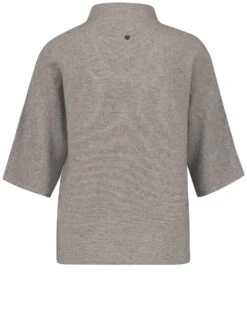 Gerry Weber Kurzarmpullover Aus Wolle-Kaschmir-Mix -Feine Mode kurzarmpullover aus wolle kaschmir mix 03