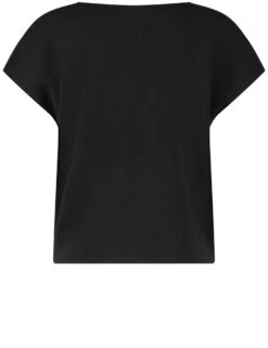 Gerry Weber Kurzarmshirt Aus Feinstrick -Feine Mode kurzarmshirt aus feinstrick 03