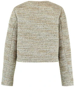 Taifun Kurze Blazerjacke Mit Glanz-Details -Feine Mode kurze blazerjacke mit glanz details 03