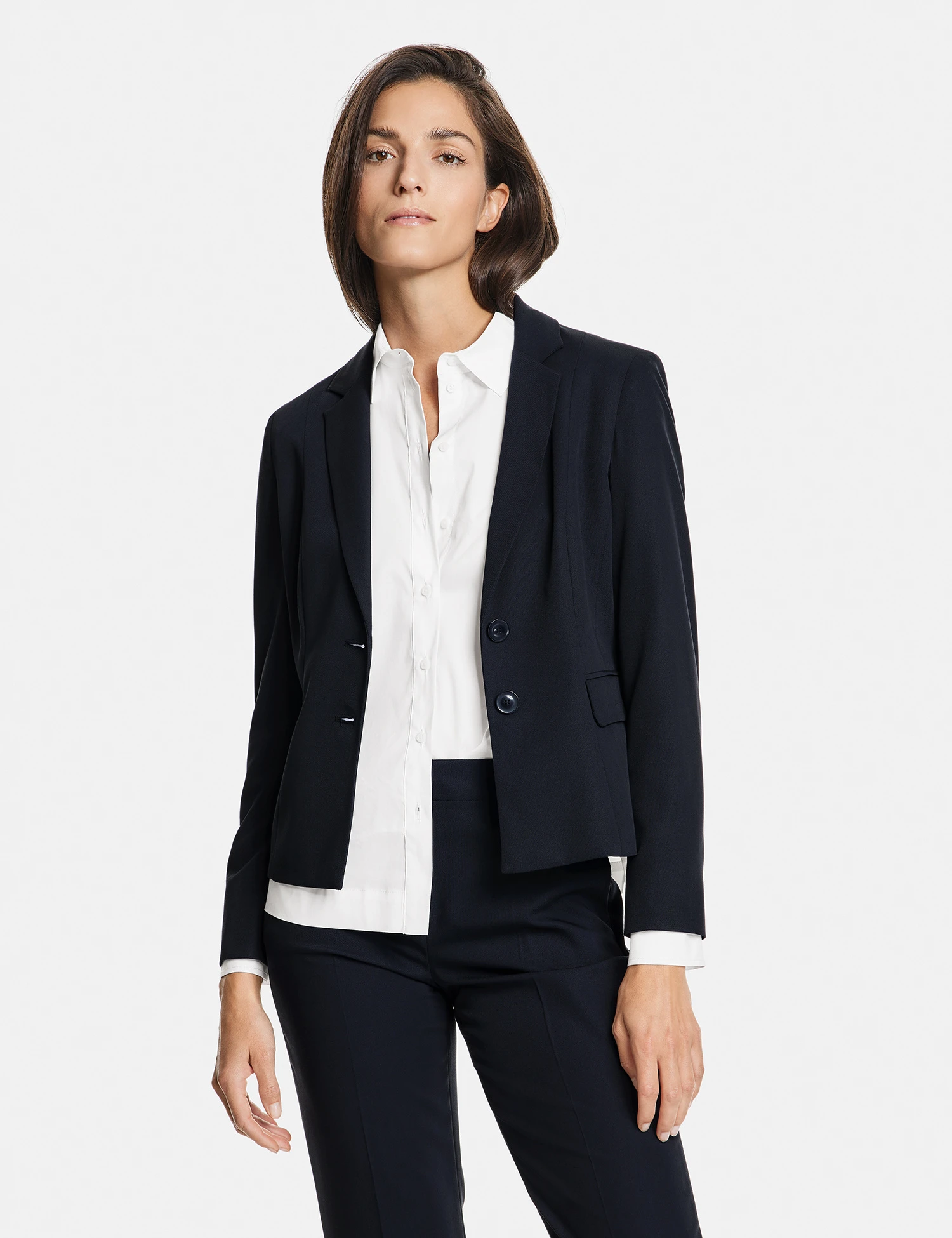 Gerry Weber Kurzer Blazer Mit Revers 9 Gerry Weber Kurzer Blazer Mit Revers - Image 7