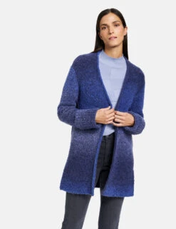 Gerry Weber Kuschelige Strickjacke Mit Ärmelaufschlag -Feine Mode kuschelige strickjacke mit aermelaufschlag 01