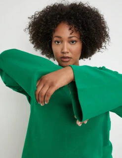 Langaramshirt Aus Interlock-Jersey -Feine Mode langaramshirt aus interlock jersey 100