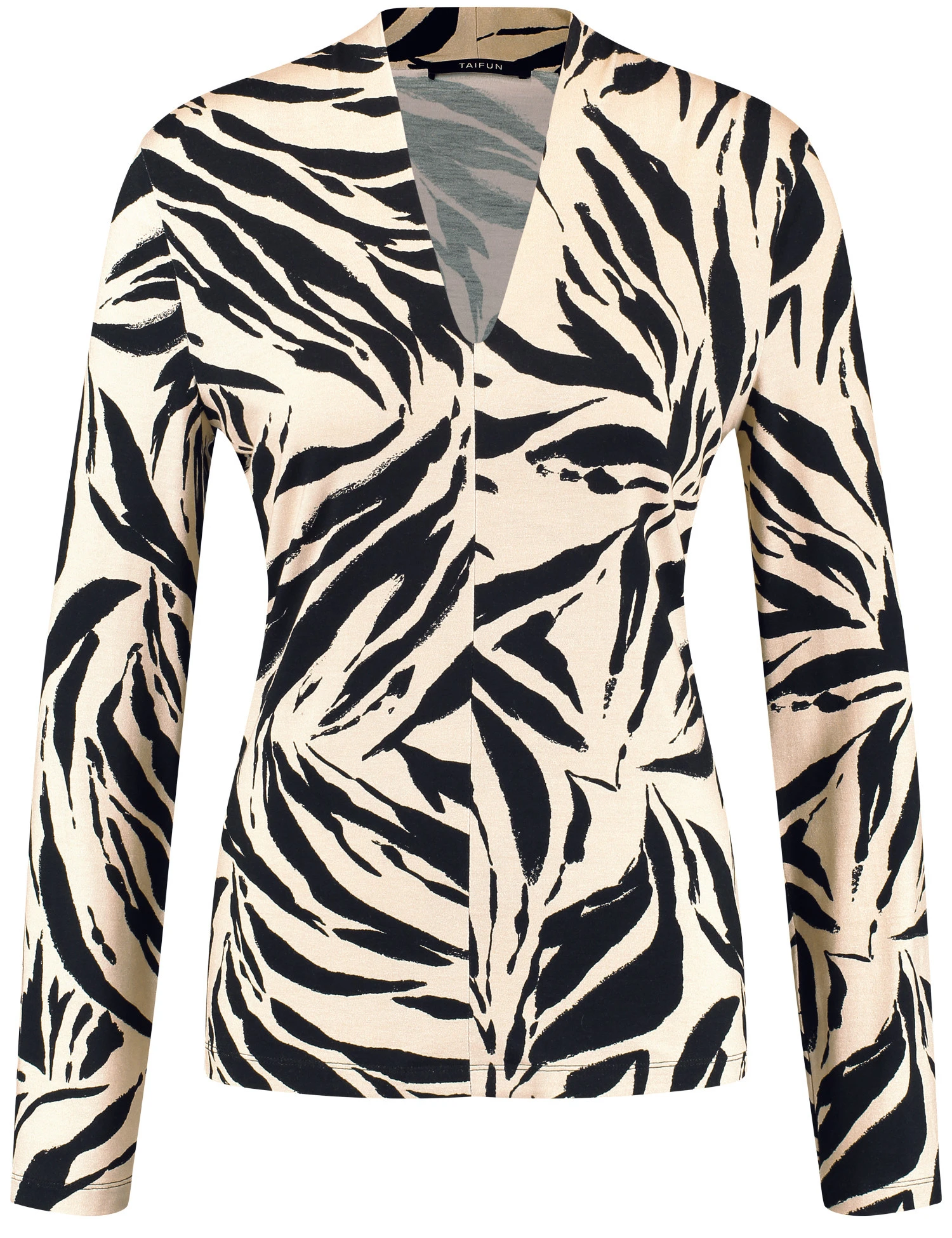 Taifun Langarmshirt Mit Animal-Print 4 Taifun Langarmshirt Mit Animal-Print - Image 2