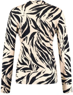 Taifun Langarmshirt Mit Animal-Print 11 Taifun Langarmshirt Mit Animal-Print -Feine Mode langarmshirt mit animal print 03