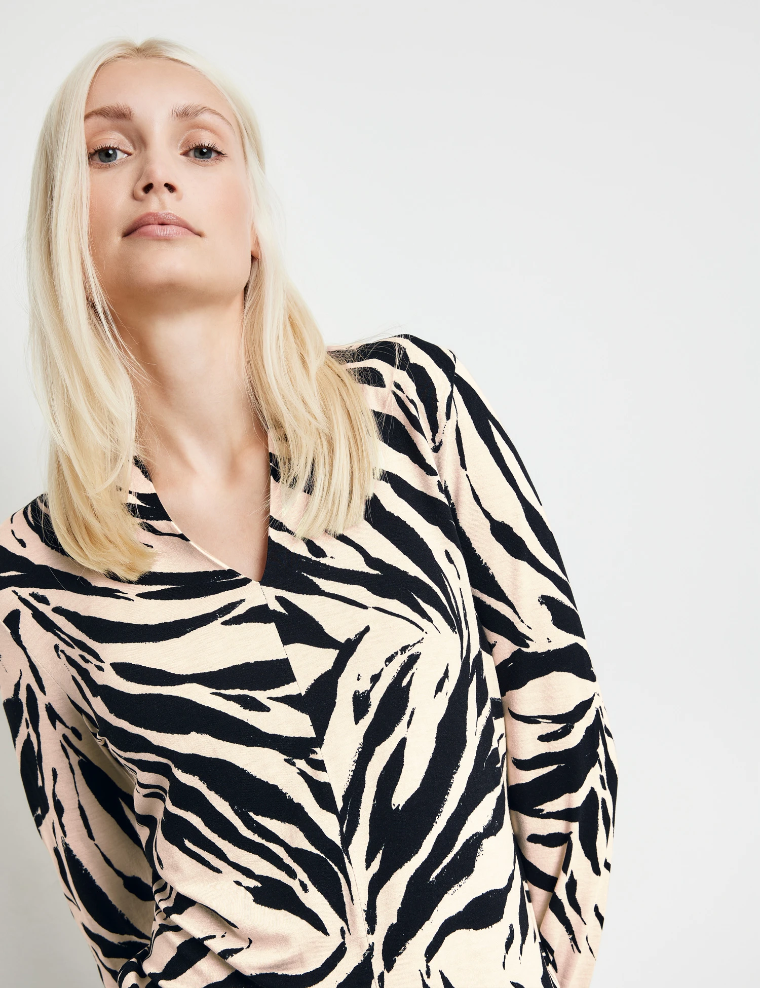 Taifun Langarmshirt Mit Animal-Print 6 Taifun Langarmshirt Mit Animal-Print - Image 4