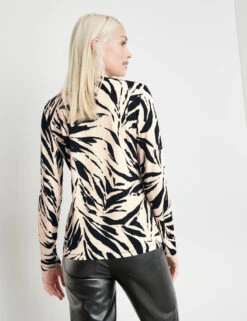 Taifun Langarmshirt Mit Animal-Print 14 Taifun Langarmshirt Mit Animal-Print -Feine Mode langarmshirt mit animal print 104