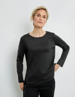 Gerry Weber Langarmshirt Mit Teilungsnähten