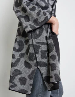 Taifun Lange Strickjacke Mit Wendefunktion -Feine Mode lange strickjacke mit wendefunktion 100