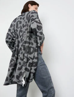 Taifun Lange Strickjacke Mit Wendefunktion -Feine Mode lange strickjacke mit wendefunktion 104