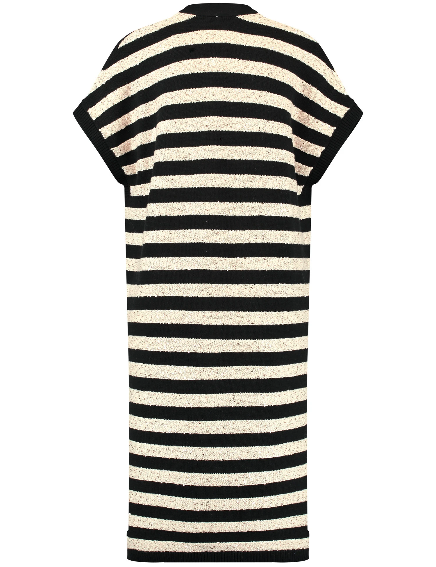 Taifun Lange Strickweste Mit Pailletten-Dekor 5 Taifun Lange Strickweste Mit Pailletten-Dekor - Image 3