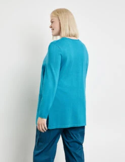 Langer Cardigan -Feine Mode langer cardigan 104