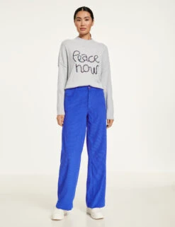 Taifun Leichte Cordhose Mit Weitem Bein Wide Leg -Feine Mode leichte cordhose mit weitem bein wide leg 01