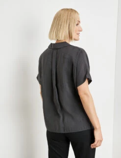 Gerry Weber Locker Fallende Bluse Mit Kragen -Feine Mode locker fallende bluse mit kragen 104