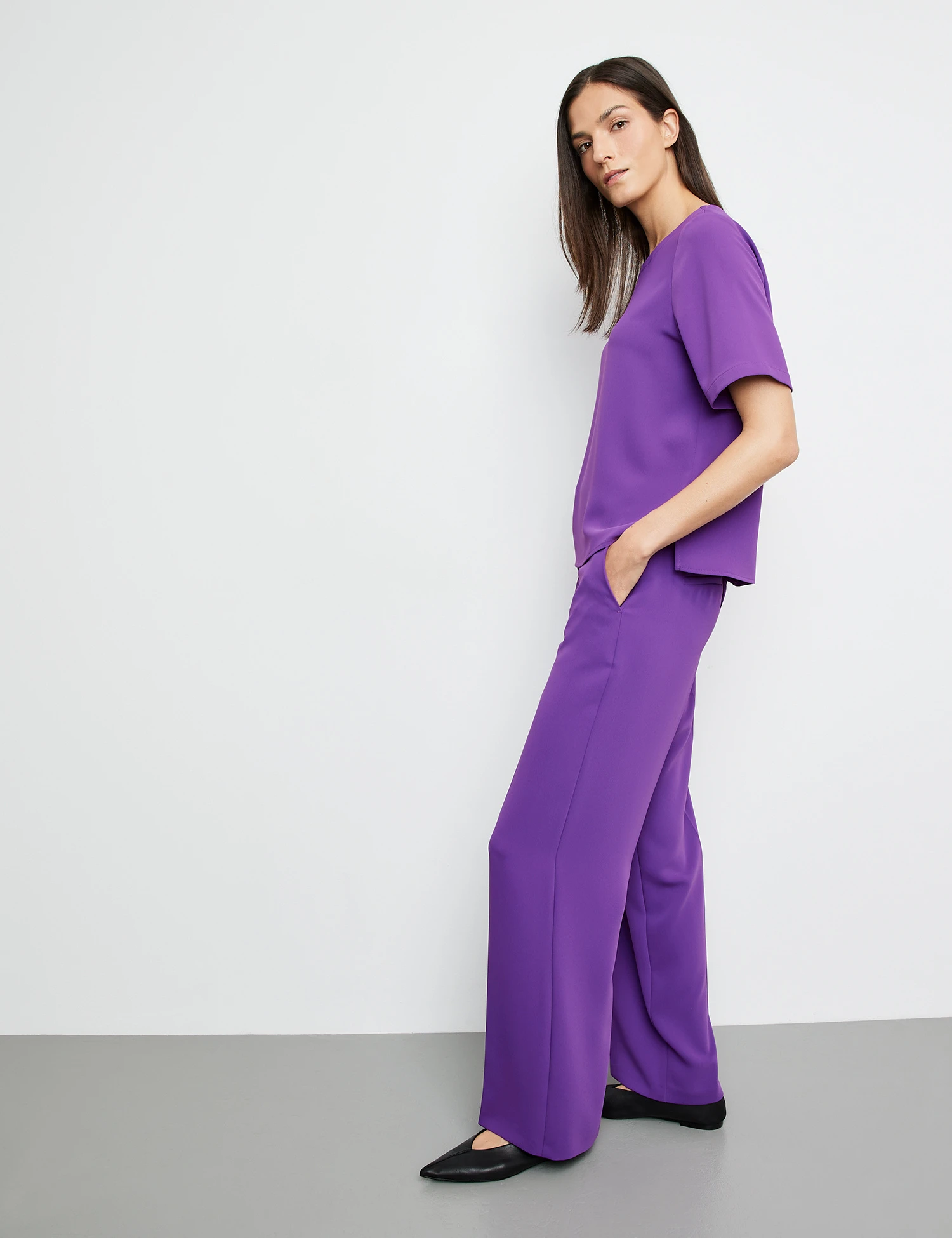 Gerry Weber Lockeres Blusenshirt Mit Seitenschlitzen 7 Gerry Weber Lockeres Blusenshirt Mit Seitenschlitzen - Image 5