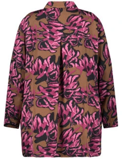 Longbluse Mit Floralprint -Feine Mode longbluse mit floralprint 03