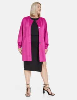 Longjacke Aus Scuba -Feine Mode longjacke aus scuba 01