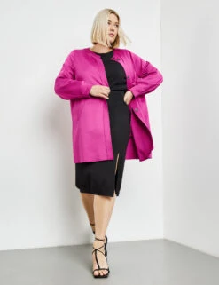 Longjacke Aus Scuba -Feine Mode longjacke aus scuba 102